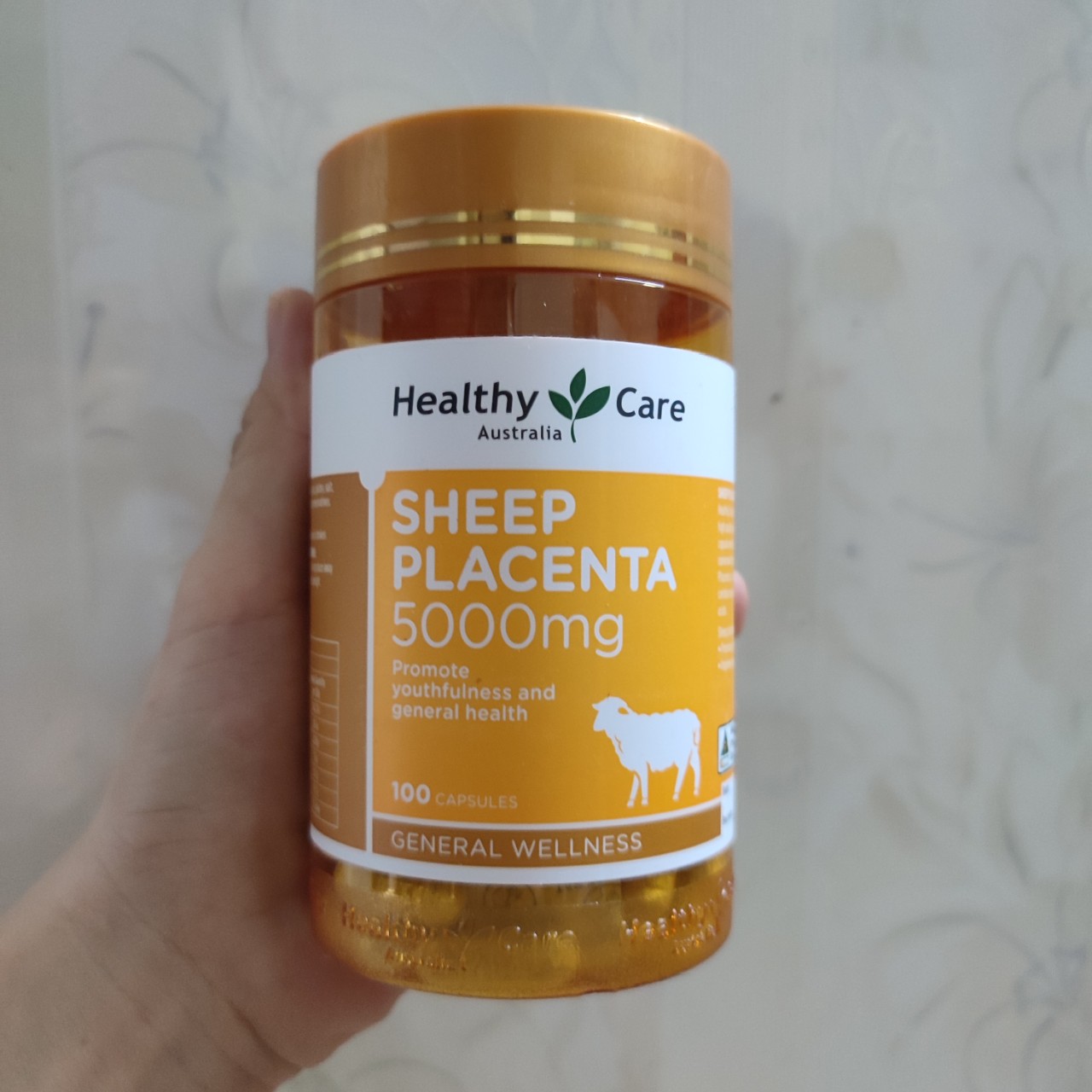 Viên sheep placenta healthy care 5000mg - 100 viên