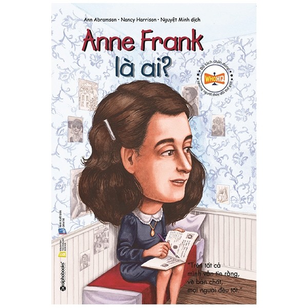 Sách - Who was: Anne frank là ai? 39k