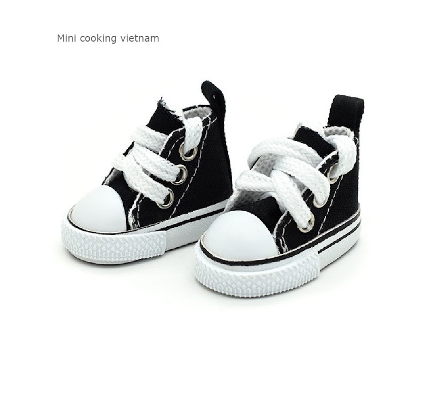 Giầy Thể Thao Vải cho búp bê / Mini cooking vietnam
