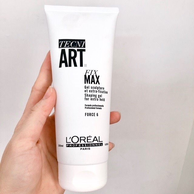 [LOREAL CHÍNH HÃNG] GEL ĐỊNH HÌNH SIÊU CỨNG L'OREAL TECNI ART FIX MAX FORCE 6 EXTRA HOLD 200ML