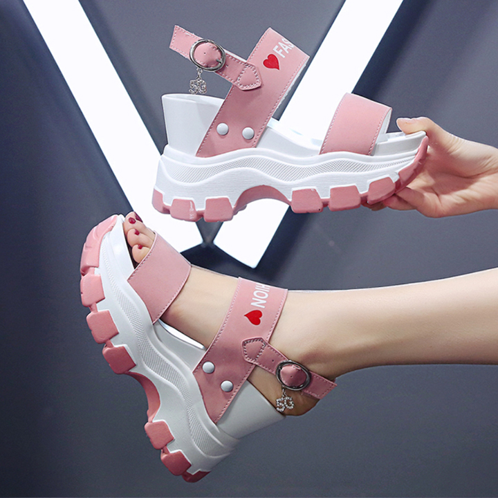 Sandal đế xuồng 10.5cm X445