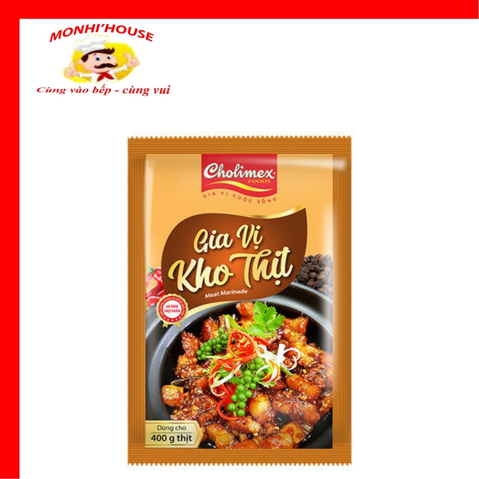 Gia Vị Kho Thịt / Kho Cá Cholimex gói 50g