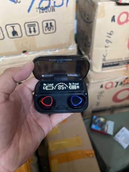 Tai nghe không dây bluetooth - Tai nghe bluetooth M10 V5.1- - điều khiển cảm ứng pin trâu, hỗ trợ mọi dòng máy, chống ồn, chống nước