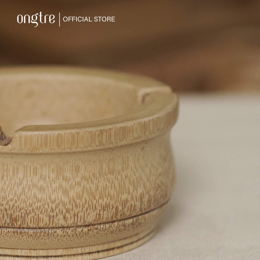 Gạt tàn thuốc bằng tre | ongtre® (Vietnam)