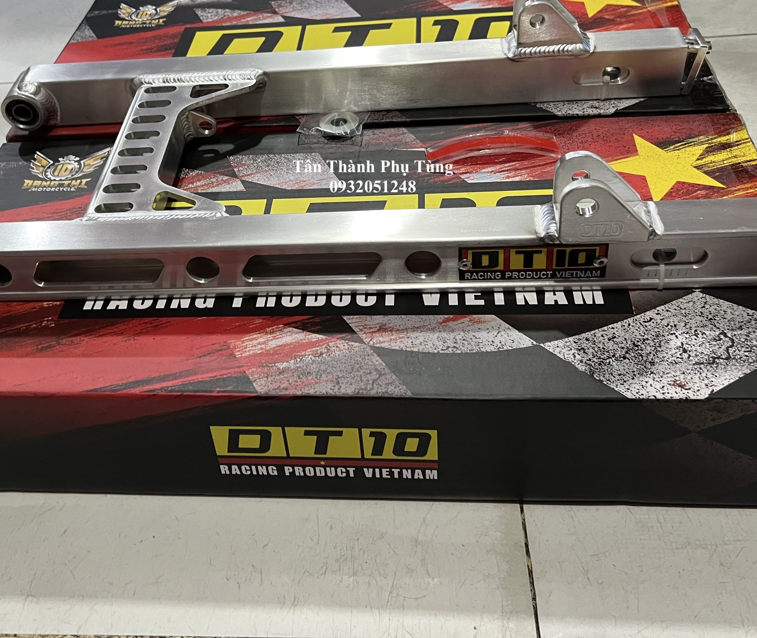 Gấp nhôm DT10 gắn Sirius