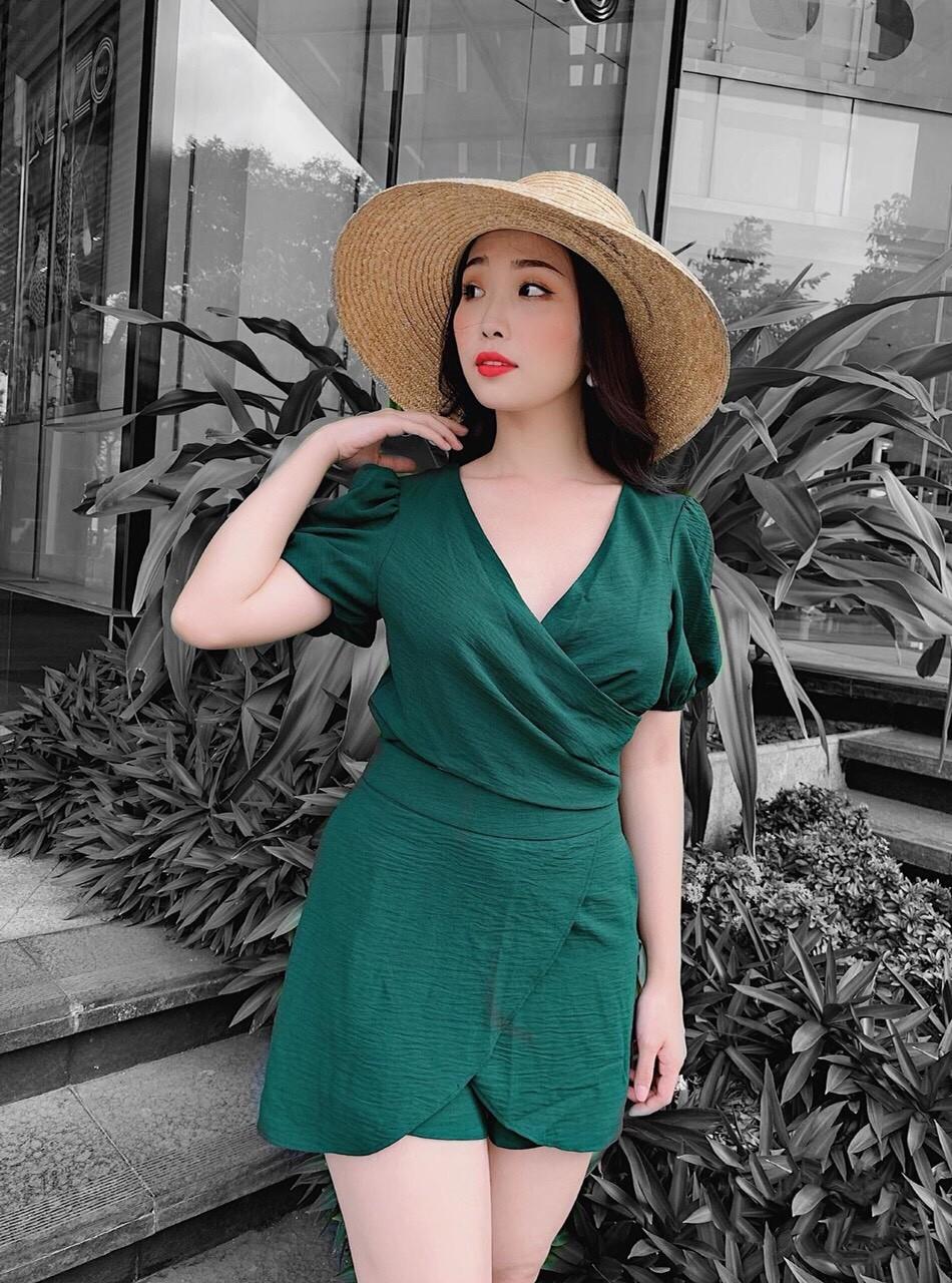 Set áo lửng và chân váy