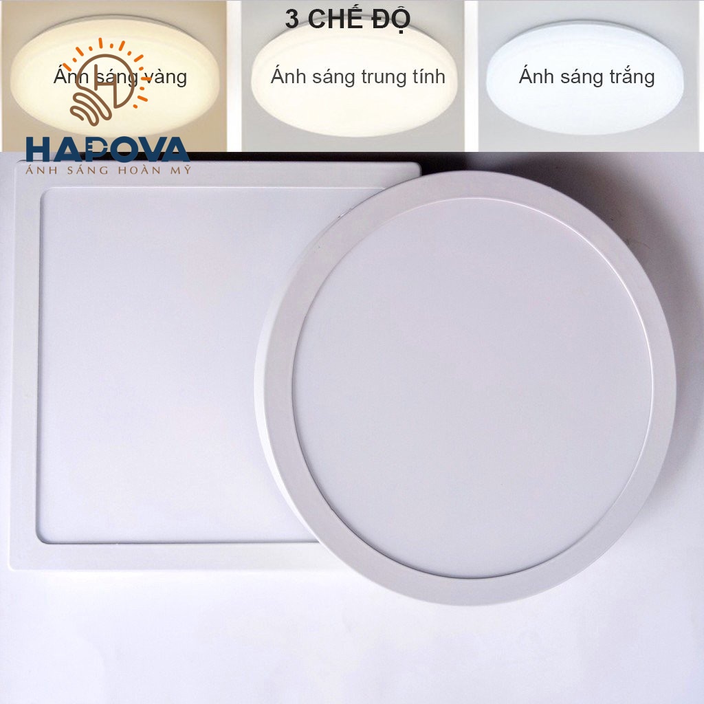 Đèn ốp trần nổi trang trí HAPOVA NOMI 1019