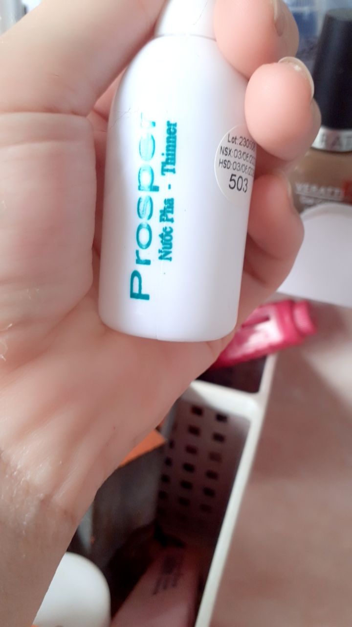 Nước pha sơn móng tay dành cho sơn thường Prosper 30ml