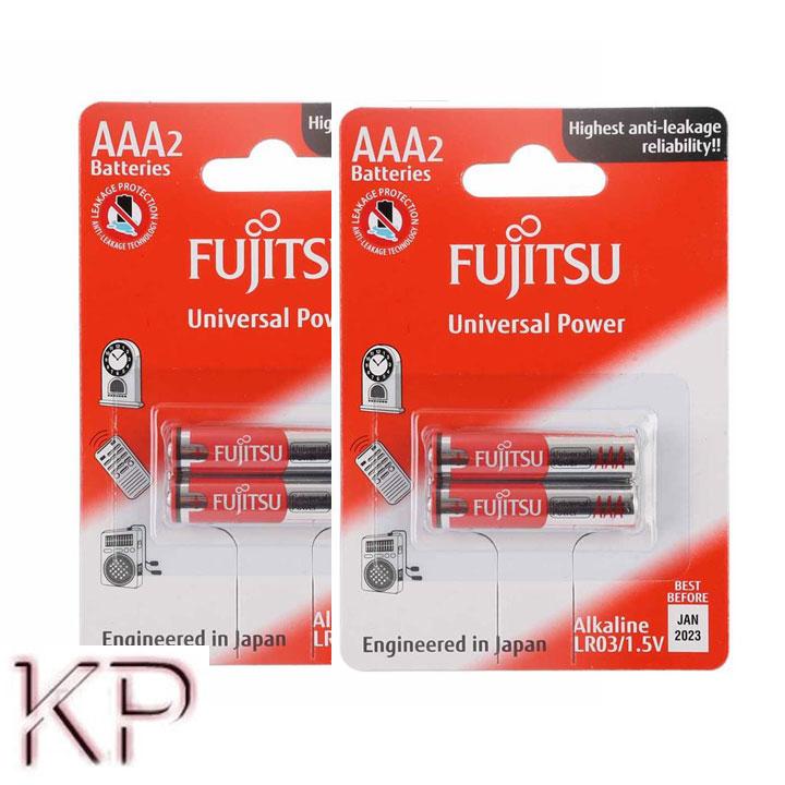 [HCM]5 Vỉ Pin đũa AAA Alkaline FUJITSU 15v vỉ 2 viên