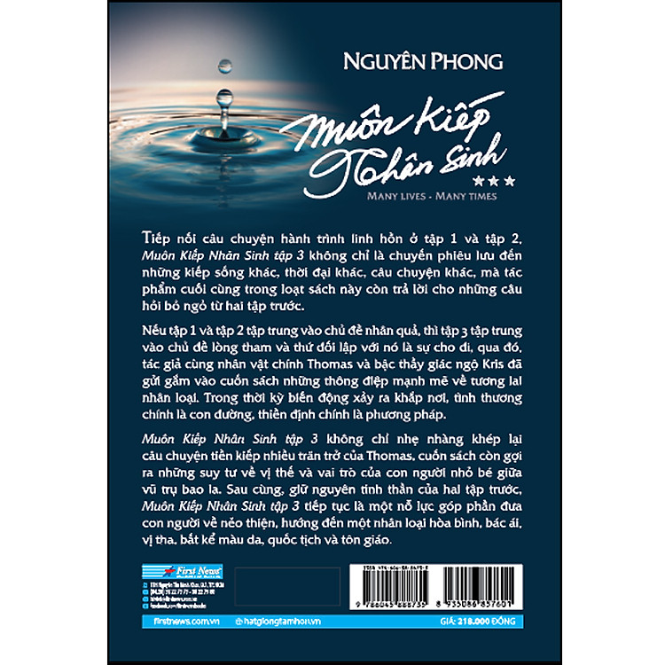 Sách - Muôn kiếp nhân sinh 3 (bìa mềm)
