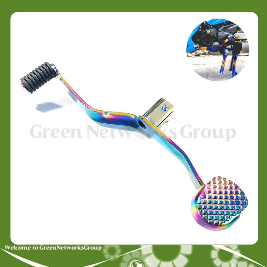 Cần số 2 chiều cho dòng xe WAVE màu titanium Greennetworks