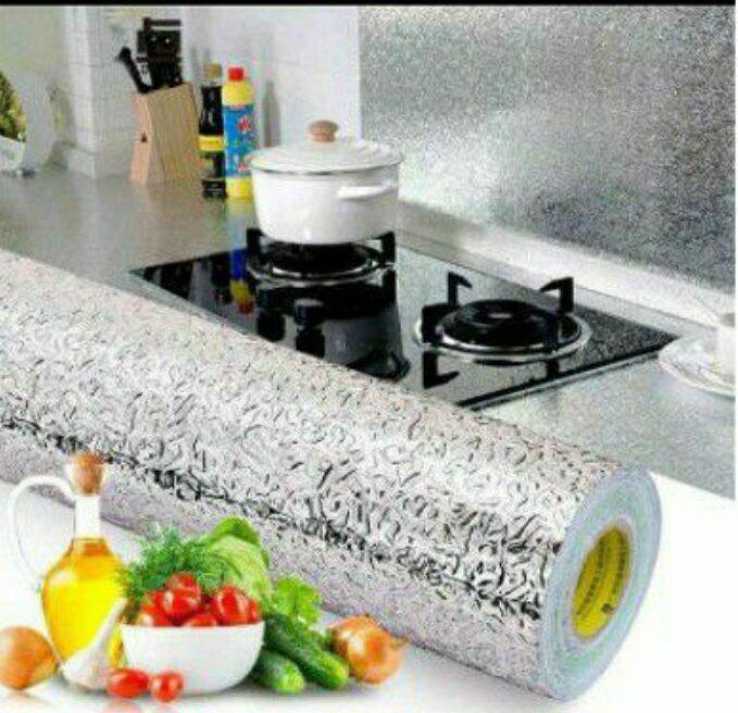 Giấy bạc dán bếp 3m×60cm