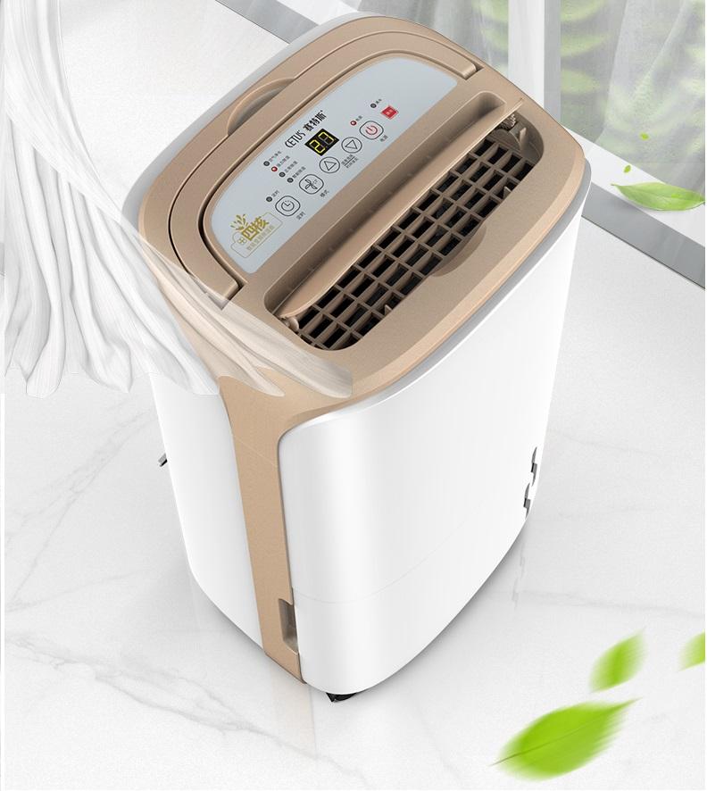 Máy hút ẩm công suất lớn 30L Cetus- Máy lọc không khí màng lọc 3 lớp lọc hepta- bảo hành 1 năm
