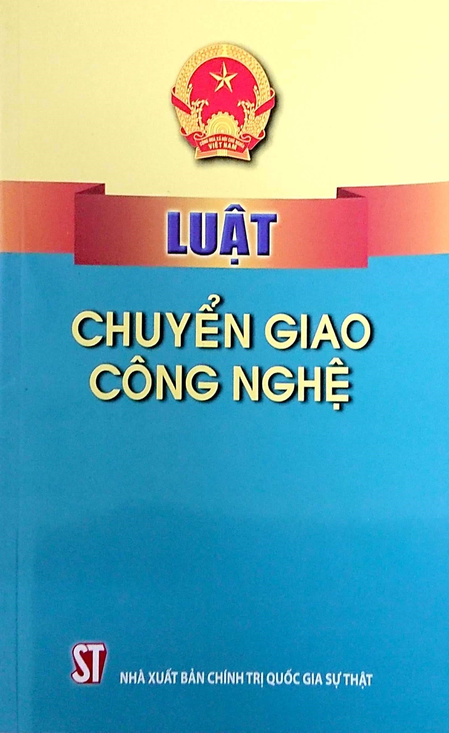 Luật chuyển giao công nghệ