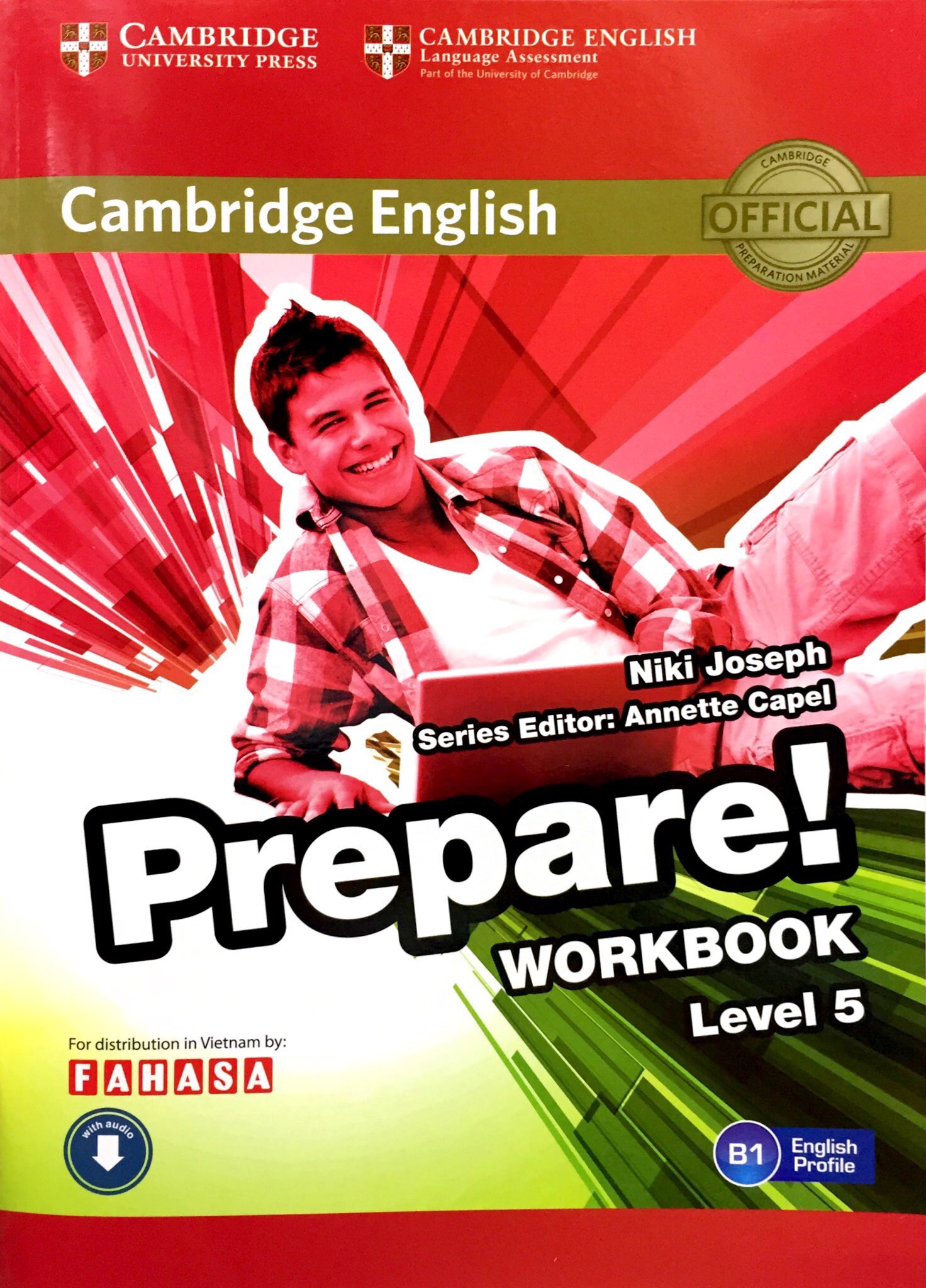 Fahasa - Cambridge English Prepare! Level 5 Workbook With Audio - FAHASA Reprint