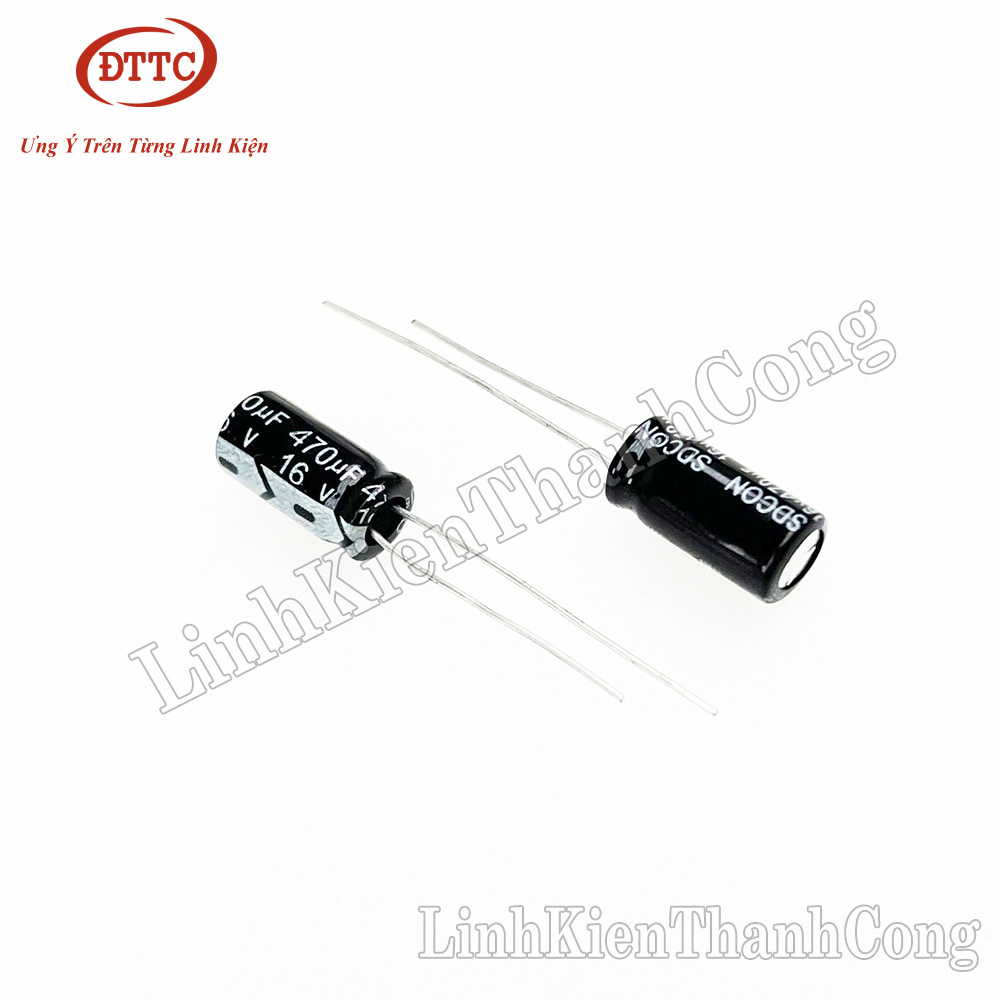 Bộ 3 Chiếc Tụ Hóa 470uF 16V (6x12mm)