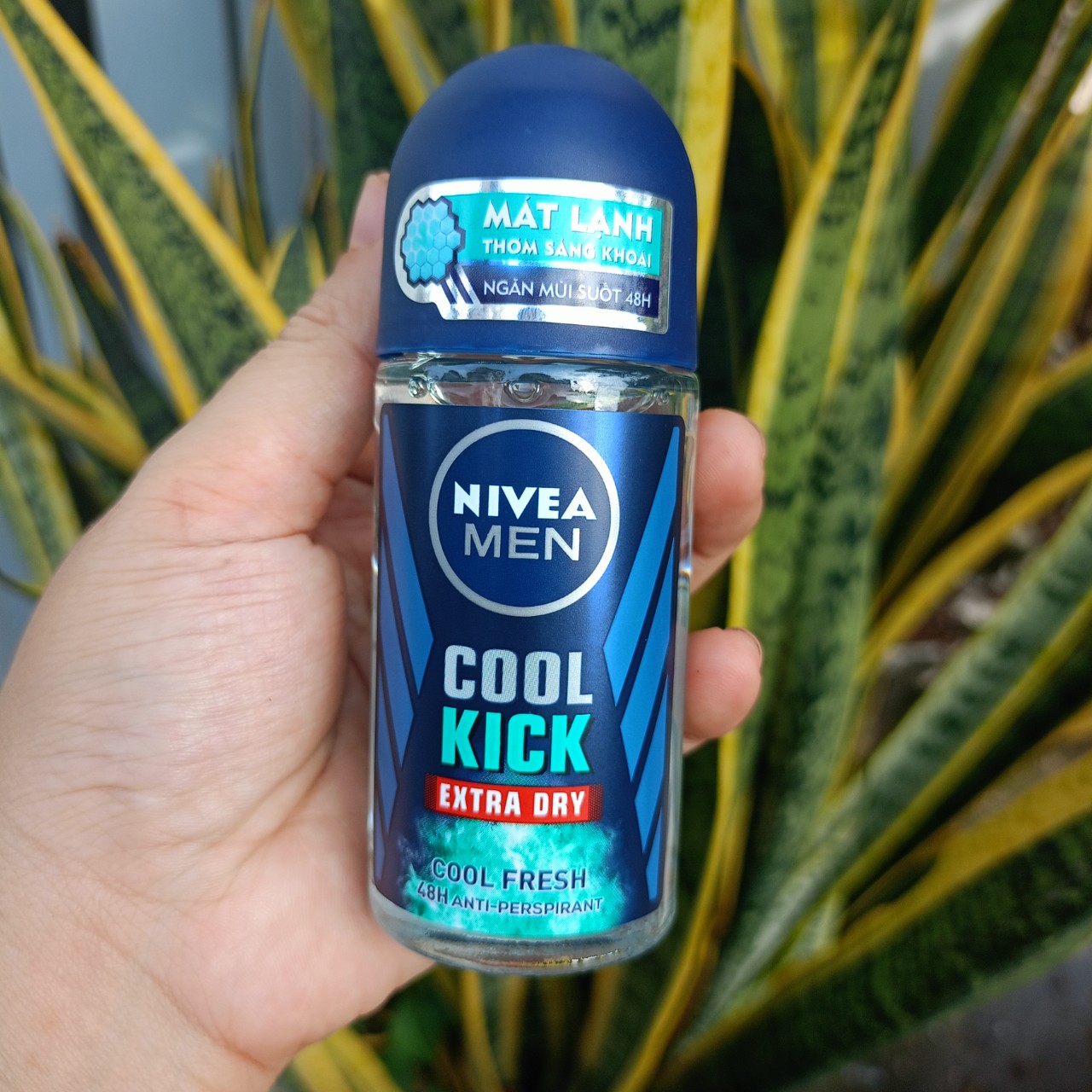 Lăn ngăn mùi NIVEA MEN Cool Kick Mát Lạnh 50ml