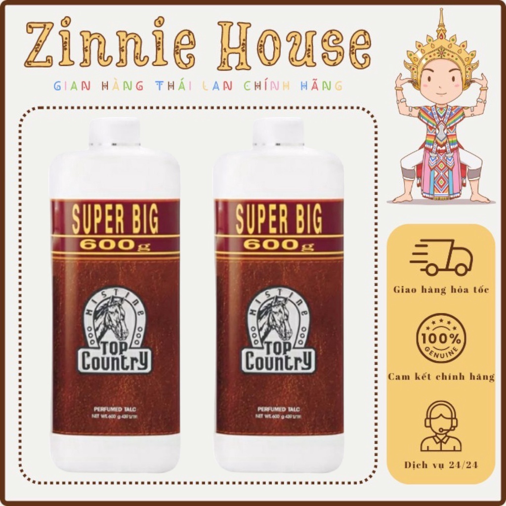 Phấn con ngựa top country 600g thái lan chính hãng