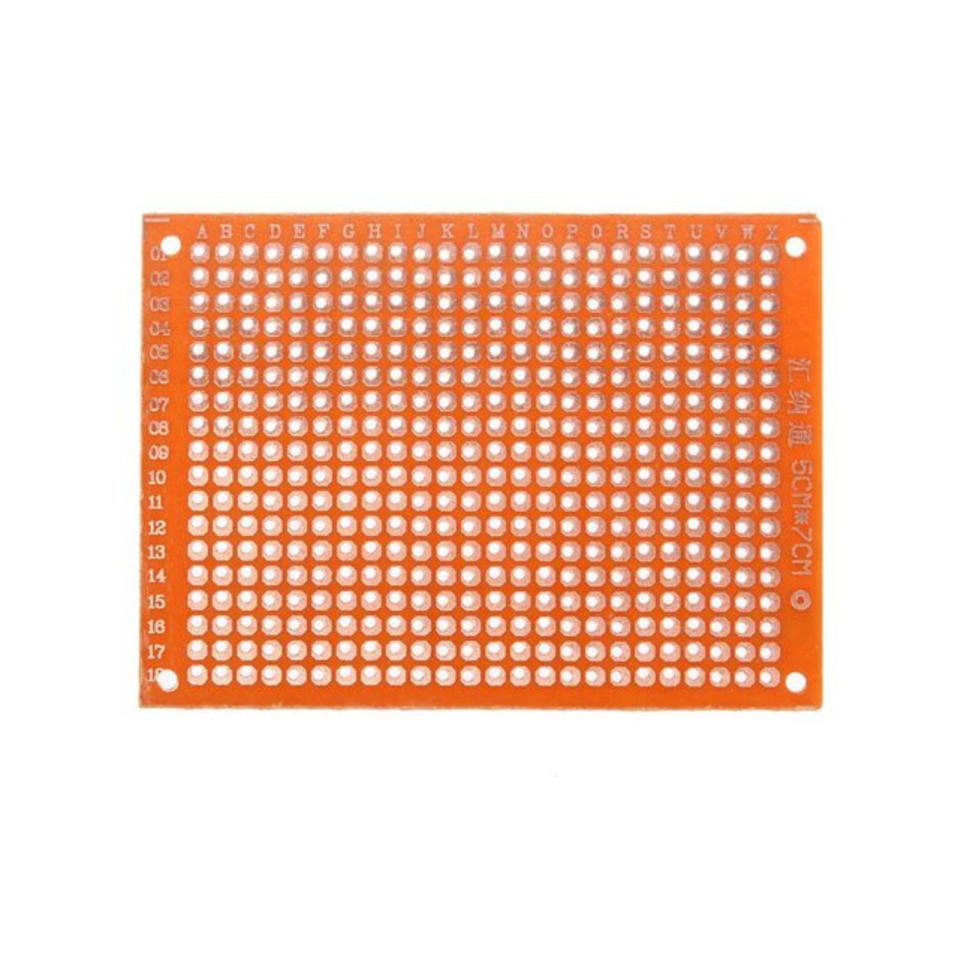 2 Test board hàn Bản mạch hàn 5x7cm sợi thủy tinh (vàng)