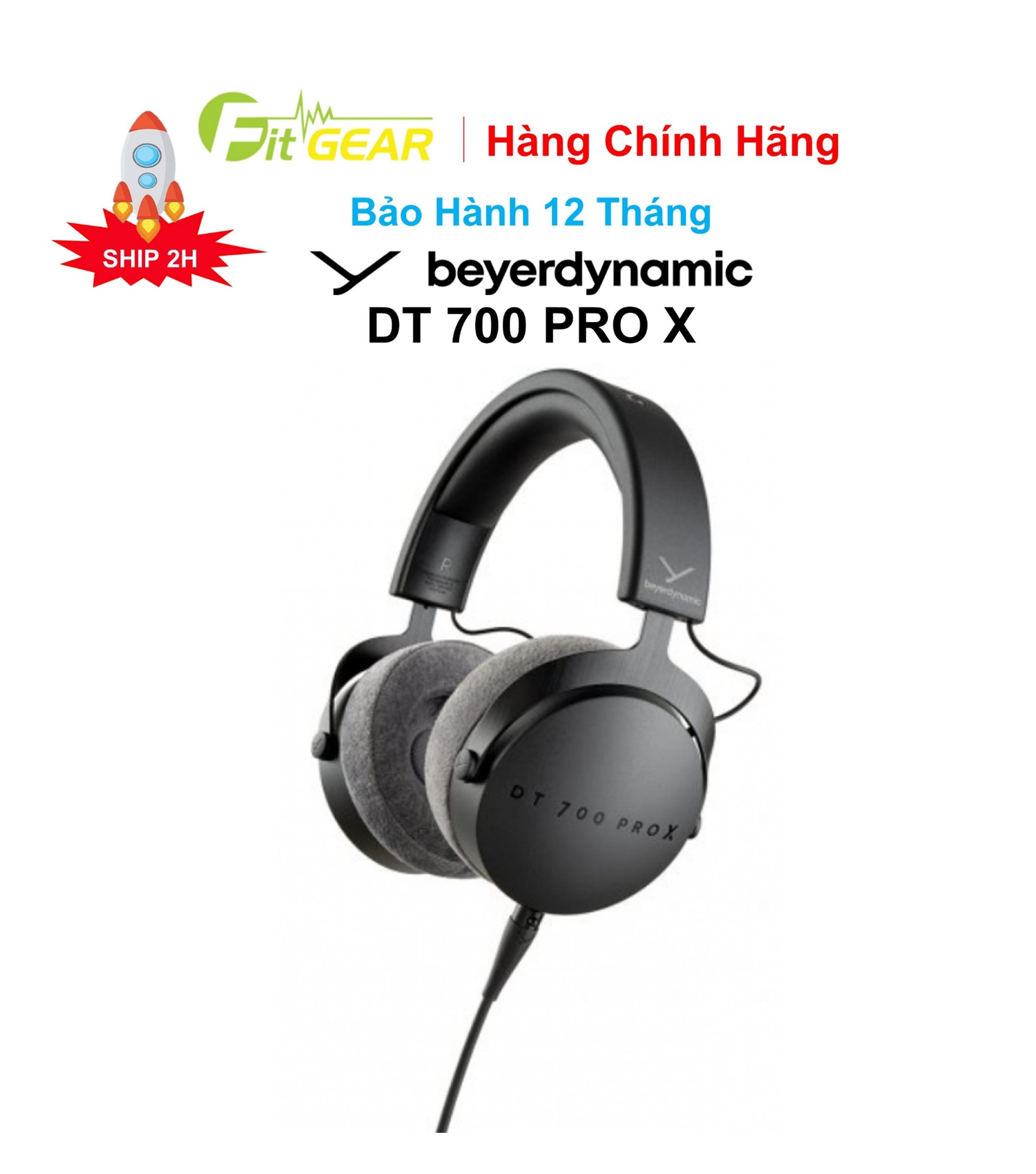 Tai Nghe Chụp Tai Beyerdynamic DT700 Pro X Chính Hãng, Tai Nghe Phòng Thu