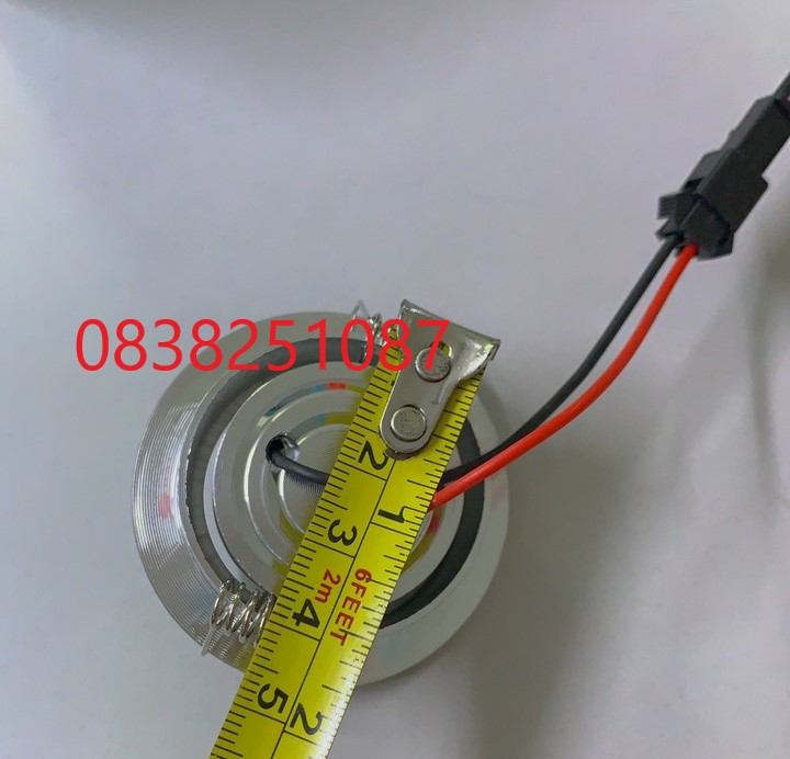 Đèn led âm trần mắt ếch 1w 45mm