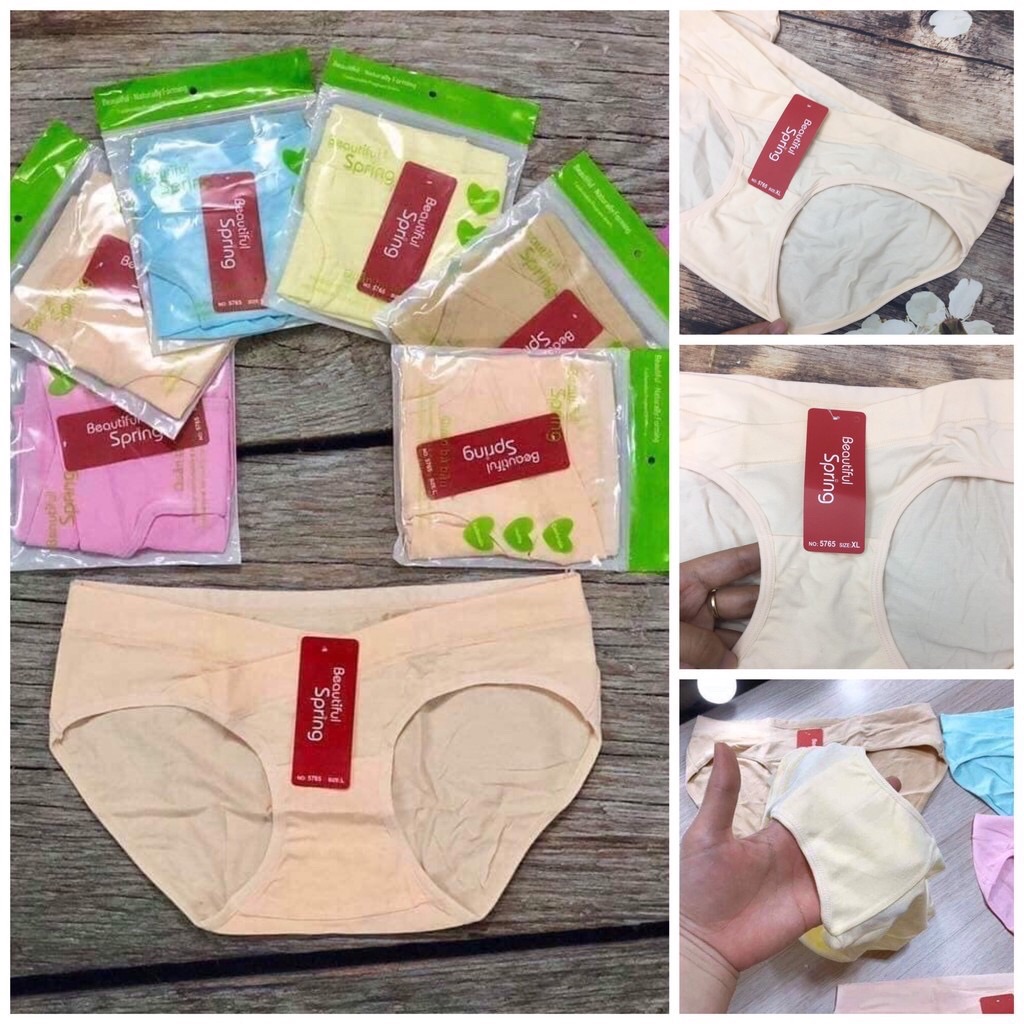 Quần lót bầu cạp chéo Spring 45-70kgkg (cotton mịn đẹp)