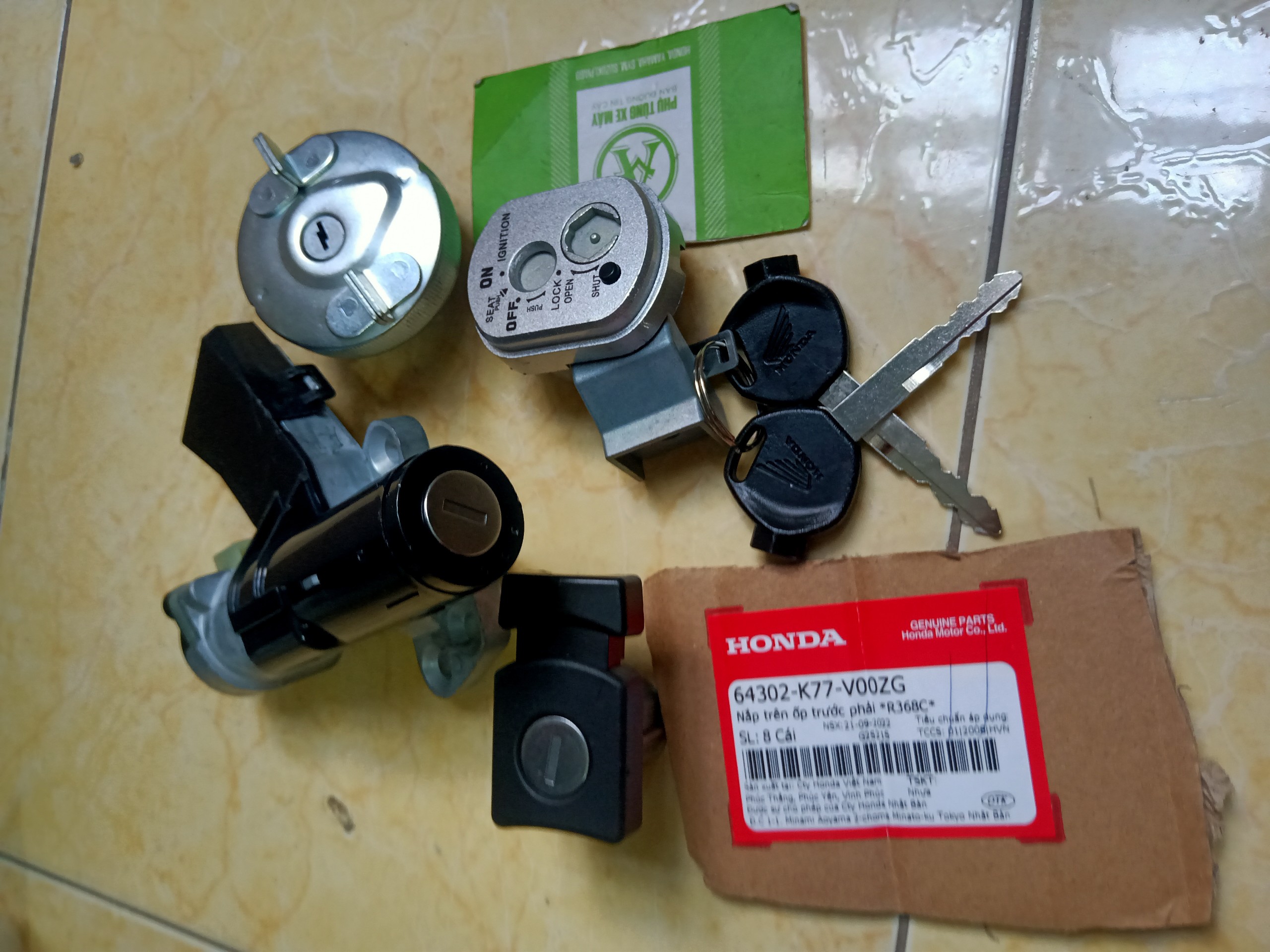 Bộ ổ khoá cho Lead 110 /Scr 110