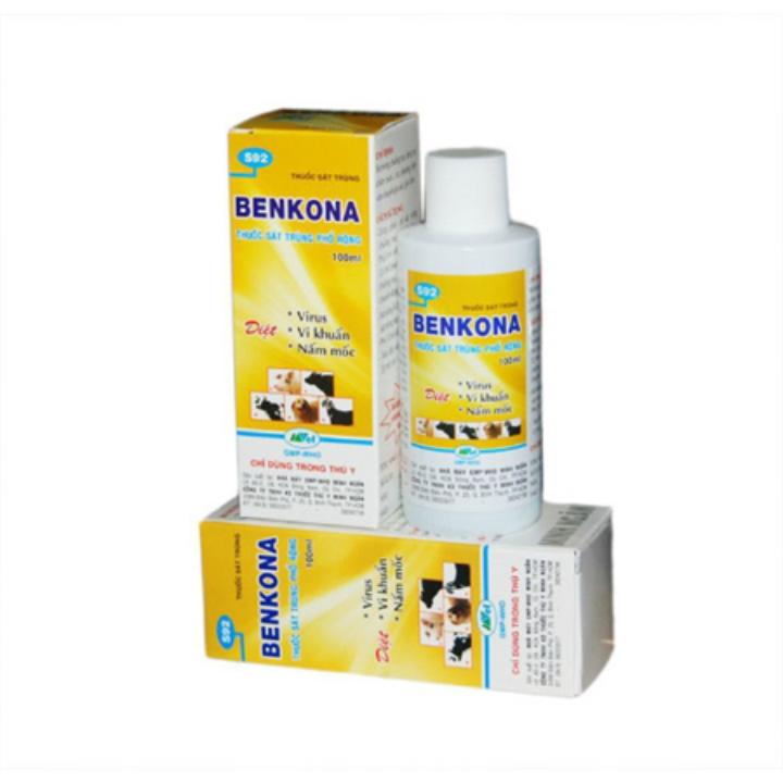 Sát khuẩn và khử trùng Benkona 100ml