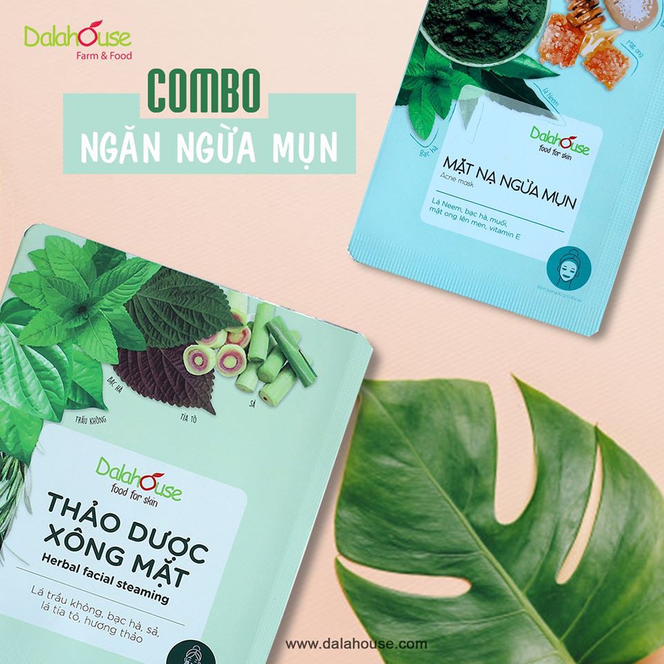 [ Quà 20/10 ]  Thảo Dươc Xông Mặt 10g Dalahouse- NPP EHOMEPIRE