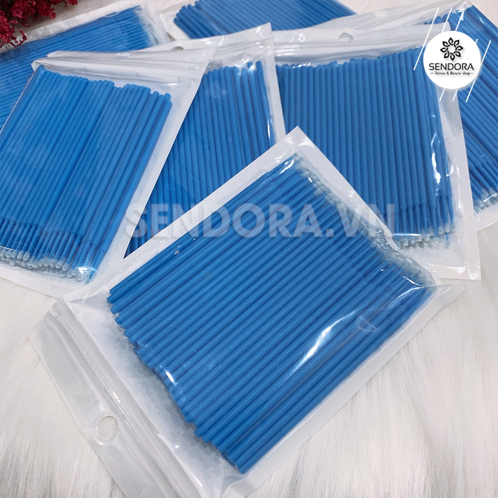 [HCM]Tăm bông ủ tê nhựa - Bịch 100 cây