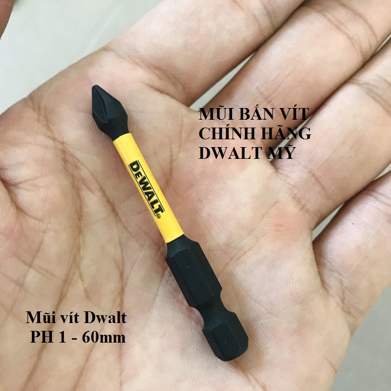 Mũi Vít DeWalt Ph1 Chính Hãng dài 6cm