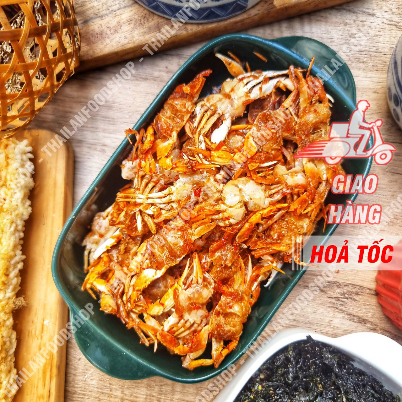Ghẹ sữa rim giòn - lon 250gr