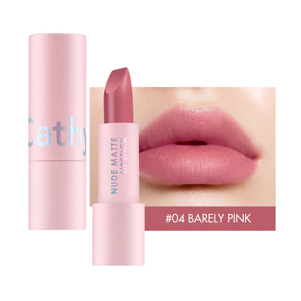 Son môi Cathy Doll Nude Matte Lipstick 3.5g