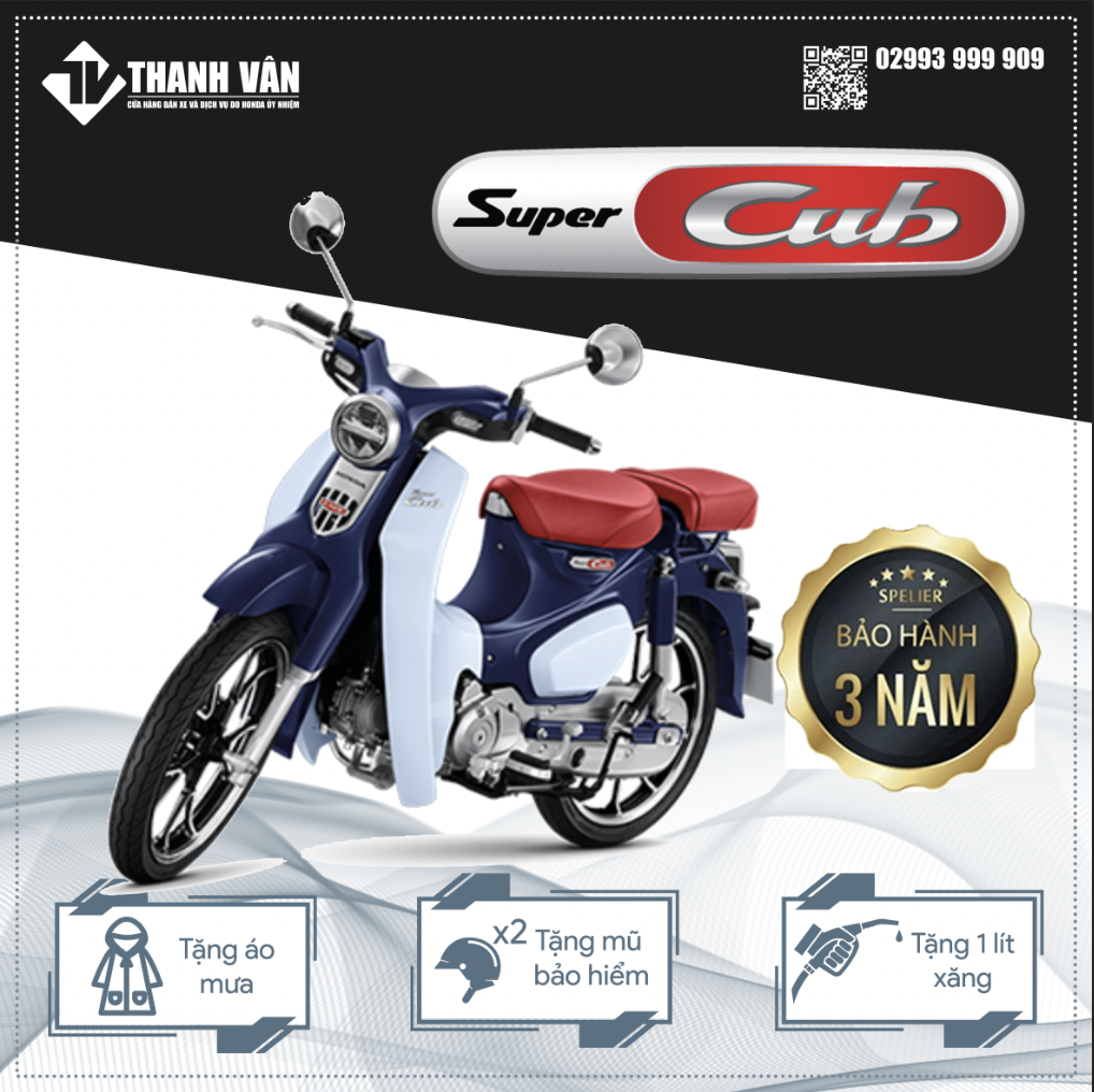 Xe máy Honda Super Cub 125 Phiên Bản Tiêu Chuẩn  Lazadavn