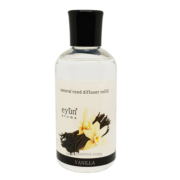 Home fragrance reed diffuser oil refill, Vanilla scent 180ml