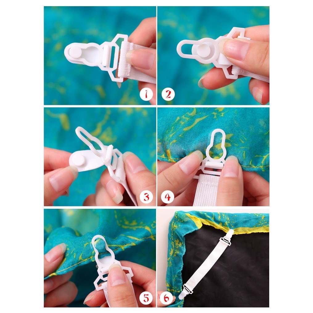 Bộ 4 Dây Cố Định Ga Giường