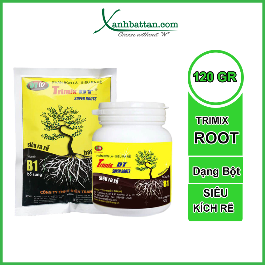 Phân Bón Lá Siêu Kích Rễ Super Roots Trimix DT