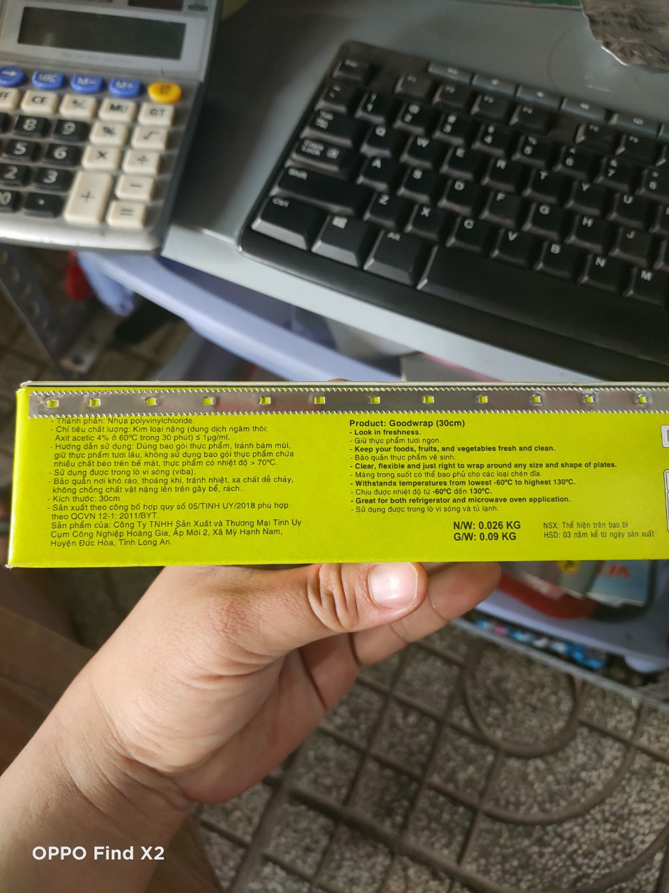 [HCM]Màng bọc thực phẩm RinGo khổ 30cm ST50