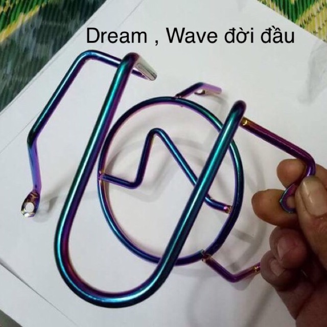 Bảo vệ lốc máy titan Dream, Wave đời đầu( WAVE 100)