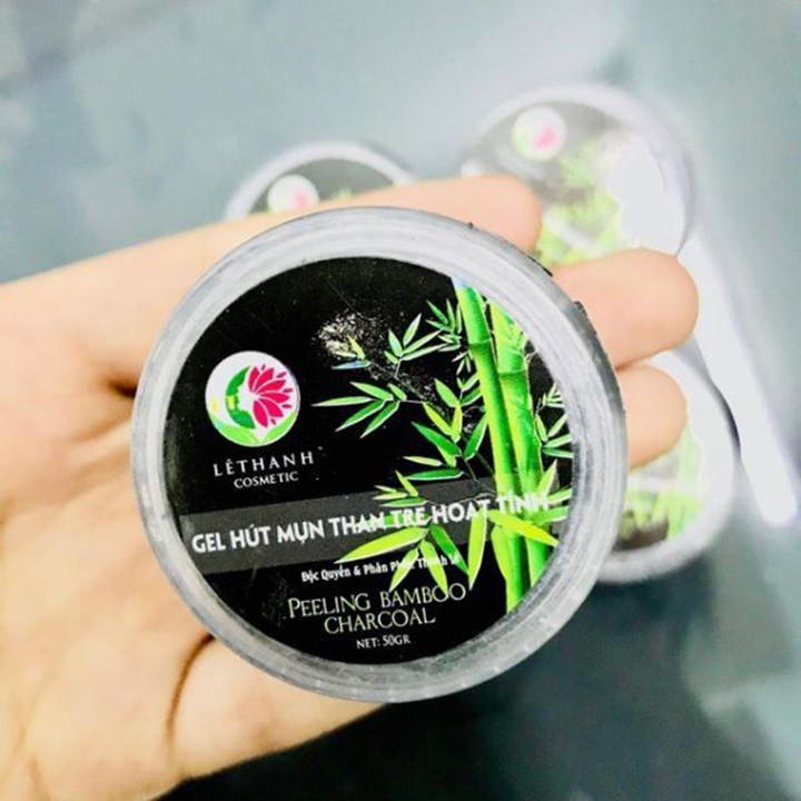 [Hoàn Tiền 10%] [HCM]GEL LỘT MỤN THAN TRE HOẠT TÍNH LÊ THANH