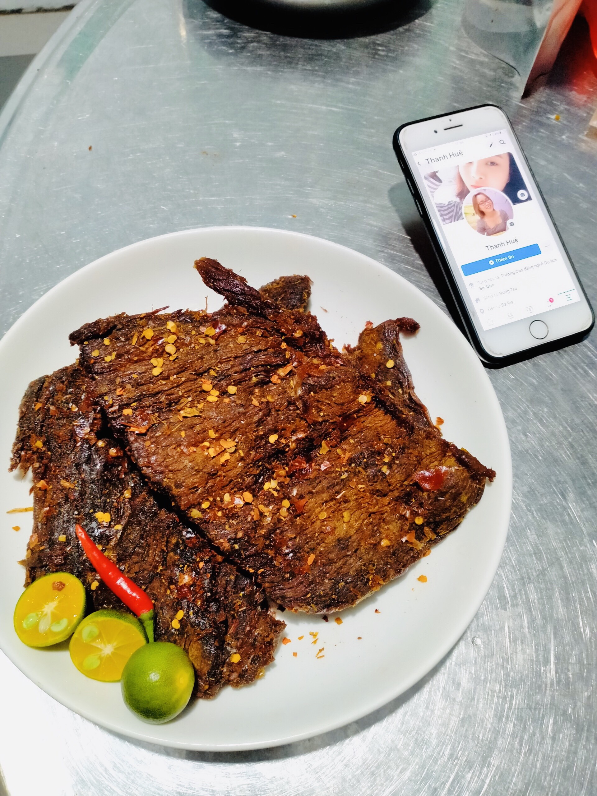 KHÔ BÒ TỎI ỚT - 1kg