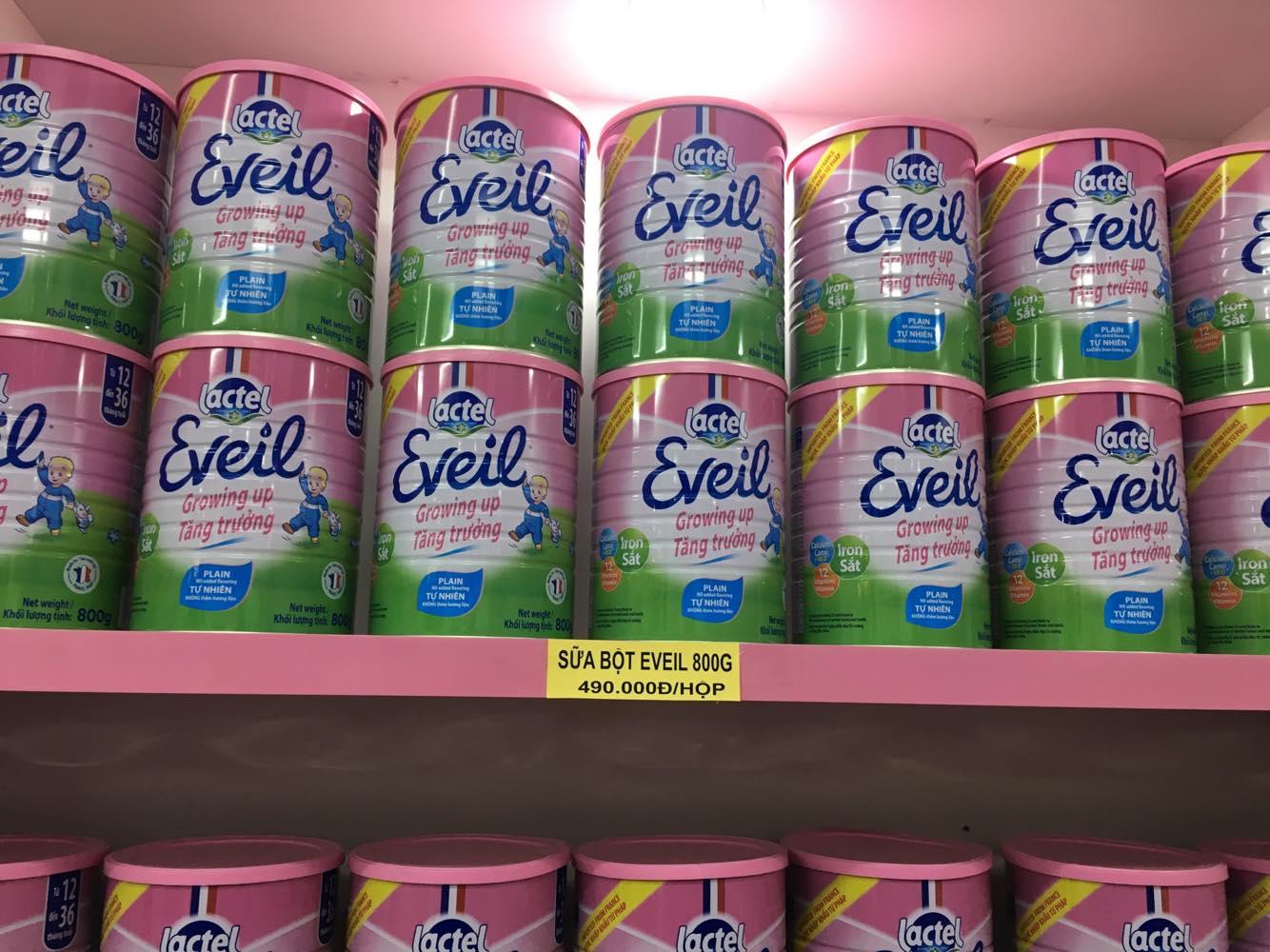 Sữa bột Lactel Eveil 800gr