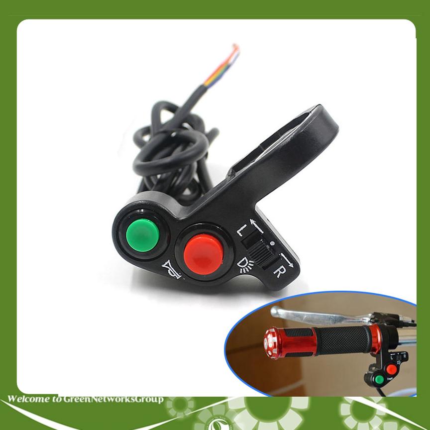 Công tắc chế xe 4 chức năng on off còi xe xi nhan dành cho xe máy (F5)