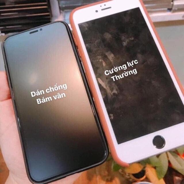 Cường lực chống VÂN TAY dành cho  IP