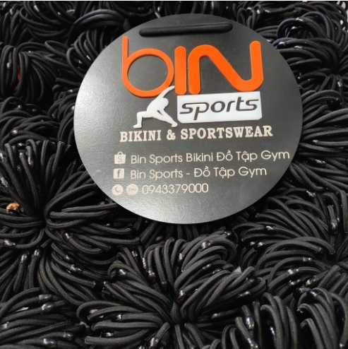 Set 3 Dây Thun Cột Tóc Siêu Dai Bin Sport QT001