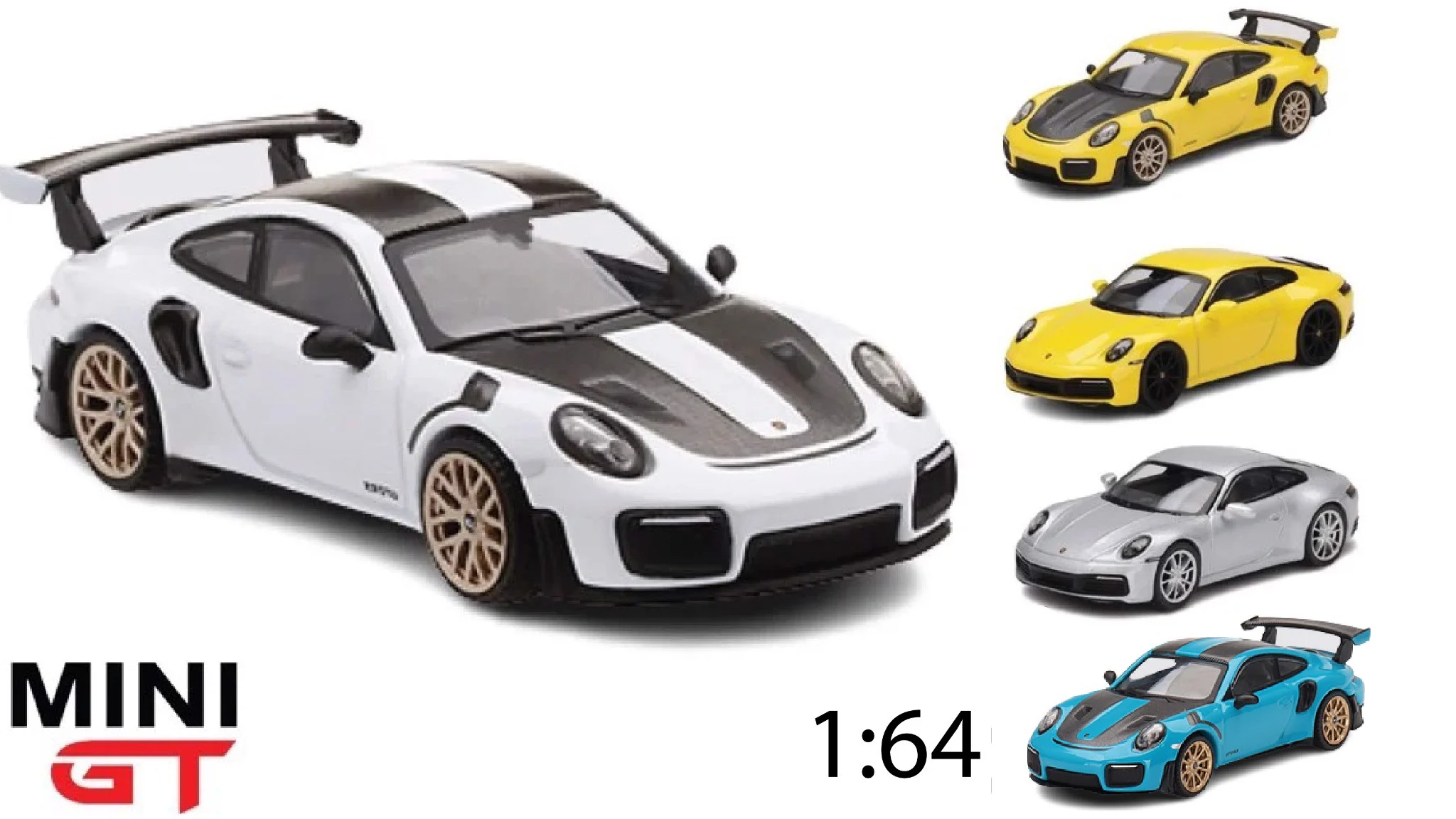 MÔ HÌNH XE PORSCHE 911 1:64 MINIGT