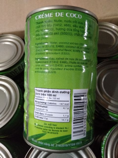 NƯỚC CỐT DỪA WONDERFARM { 400 ML}