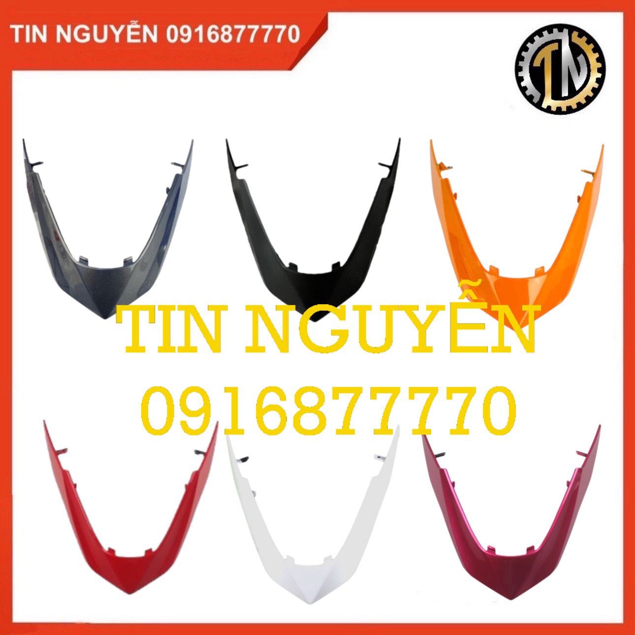 Cằm dưới xe Sonic nhựa nhiều màu chính hãng