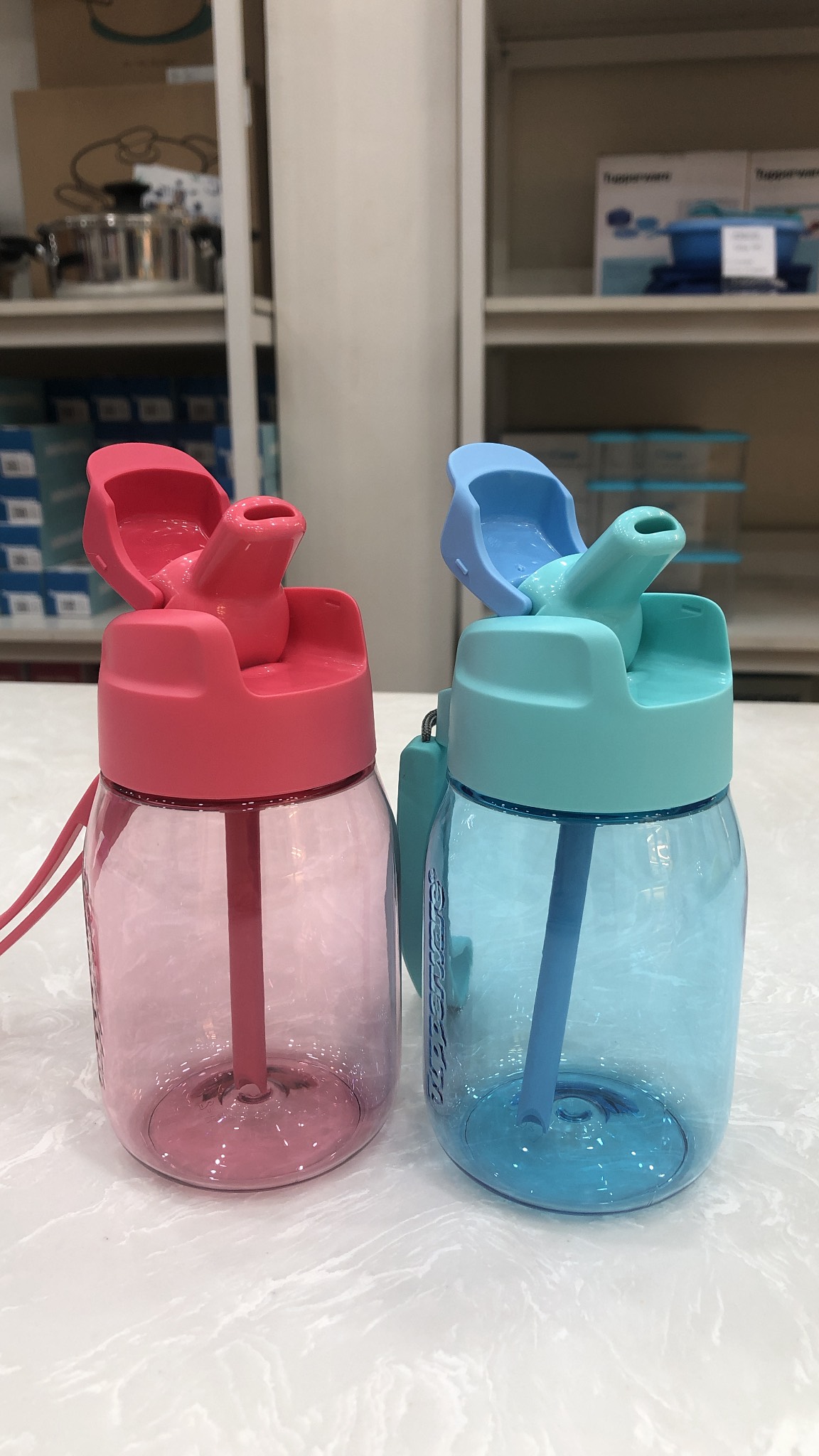 Bình Nước Mini Lohas with Straw 350ml Tupperware