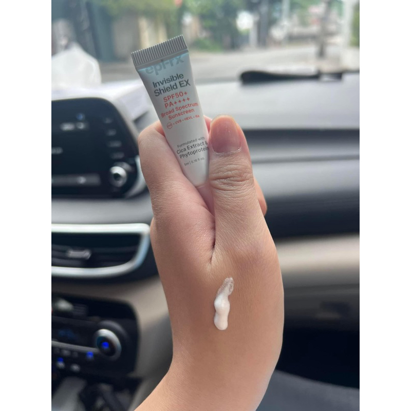 [ Mini test ] Kem chống nắng Epi-rx Invisible Shield EX 5ml